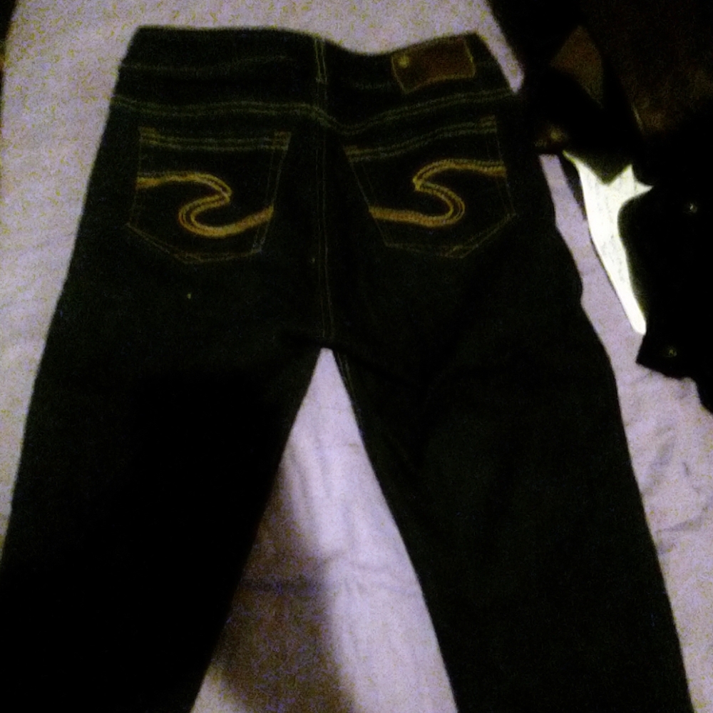 Silver jeans